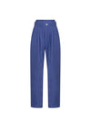 Releve Fashion Oramai London Blue Nomade Linen Suit Trousers Ethical Clothing Designers Sustainable Fashion Brands Eco-Age Brandmark Purchase with Purpose Shop for Good