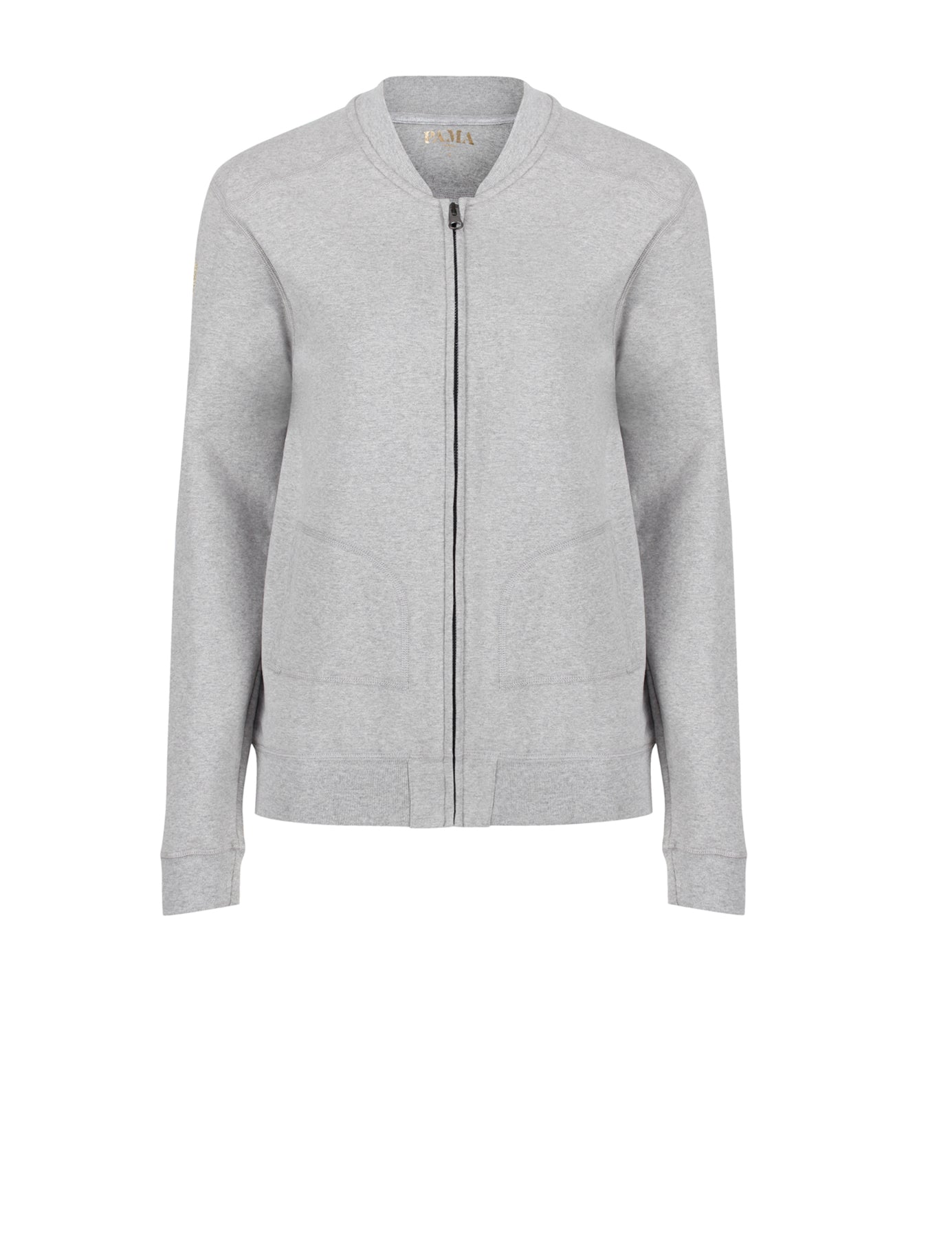 Chakra Bomber Jacket, Grey