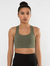 Releve Fashion Pama London Green Chakra Bra Ethical Designers Sustainable Fashion Brand Activewear Athleticwear Athleisure Yoga Positive Fashion Purchase with Purpose Shop for Good