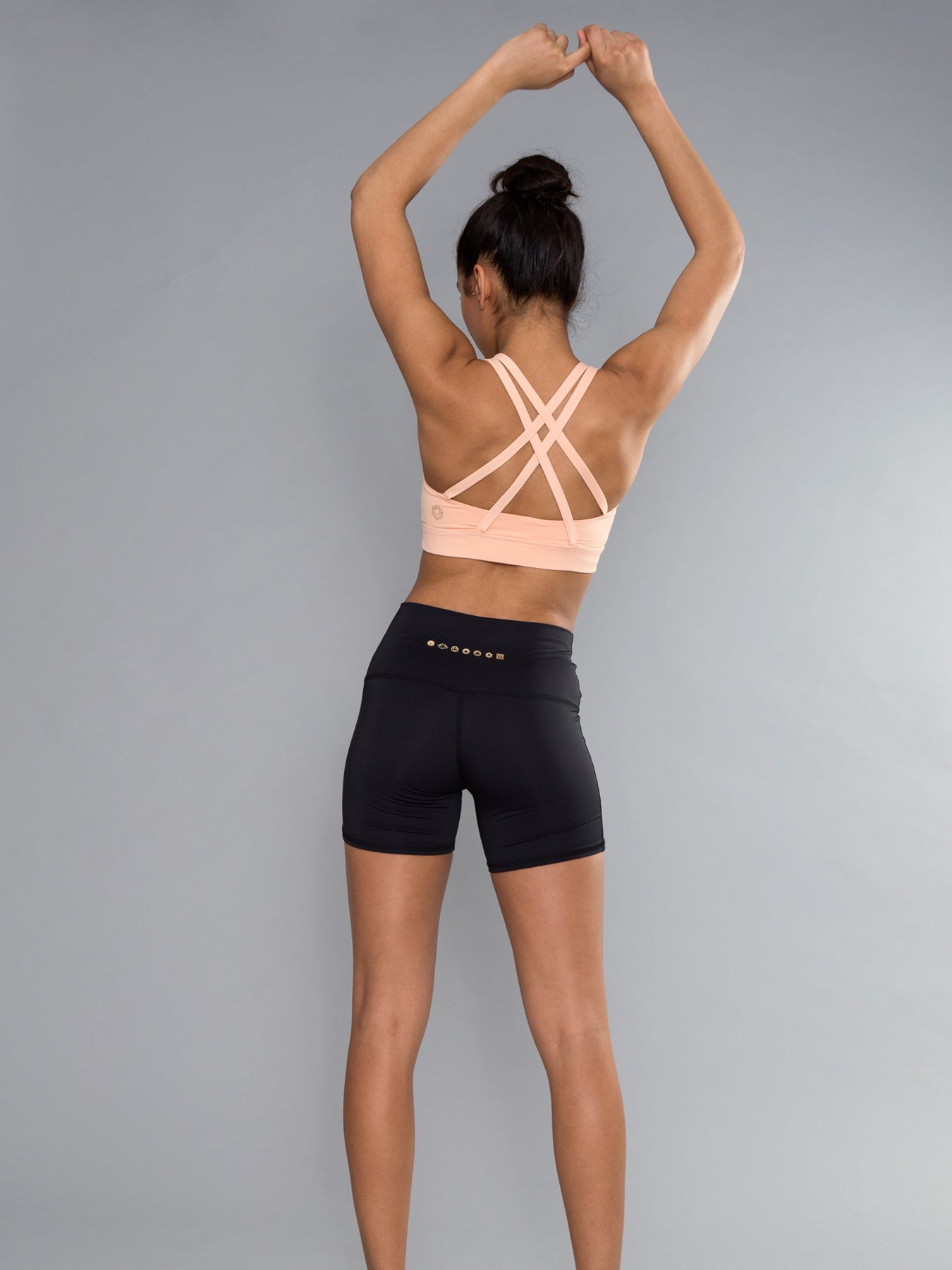 Releve Fashion Pama London Orange Chakra Bra Ethical Designers Sustainable Fashion Brand Activewear Athleticwear Athleisure Yoga Positive Fashion Purchase with Purpose Shop for Good