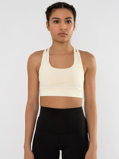Releve Fashion Pama London Yellow Chakra Bra Ethical Designers Sustainable Fashion Brand Activewear Athleticwear Athleisure Yoga Positive Fashion Purchase with Purpose Shop for Good