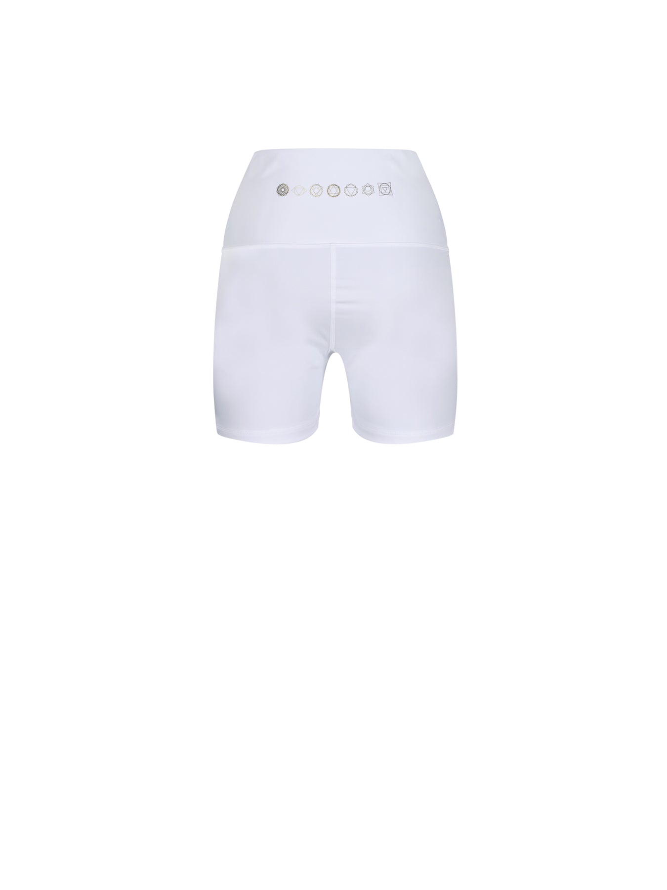 Releve Fashion Pama London White Balance Chakra Cycling Shorts Ethical Designers Sustainable Fashion Brand Activewear Athleticwear Athleisure Yoga Positive Fashion Purchase with Purpose Shop for Good