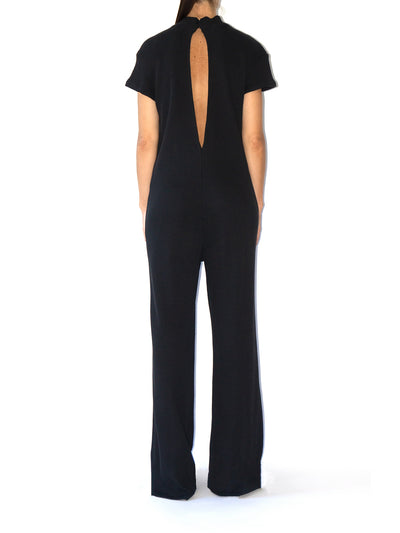 Releve Fashion Port Zienna Black Ella Jumpsuit Sustainable Luxury Fashion Conscious Clothing Ethical Designer Brand Eco Design Innovative Materials Purchase with Purpose Shop for Good