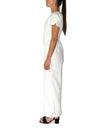 Releve Fashion Port Zienna White Minimal Jumpsuit Sustainable Luxury Fashion Conscious Clothing Ethical Designer Brand Eco Design Innovative Materials Purchase with Purpose Shop for Good