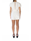 Releve Fashion Port Zienna White Verona Romper Sustainable Luxury Fashion Conscious Clothing Ethical Designer Brand Eco Design Innovative Materials Purchase with Purpose Shop for Good