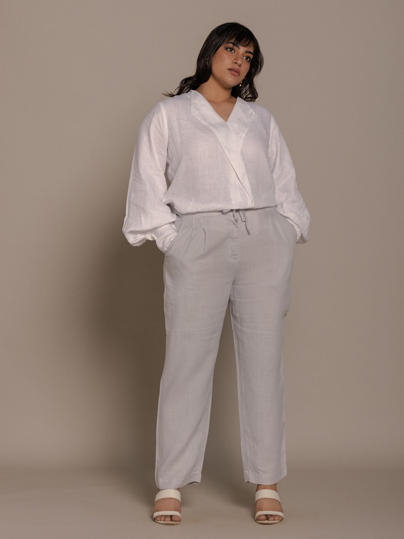 Releve Fashion Reistor Grey Blankets On the Beach Pants Ethical Designer Brand Sustainable Fashion Conscious Clothing Purchase with Purpose Shop for Good