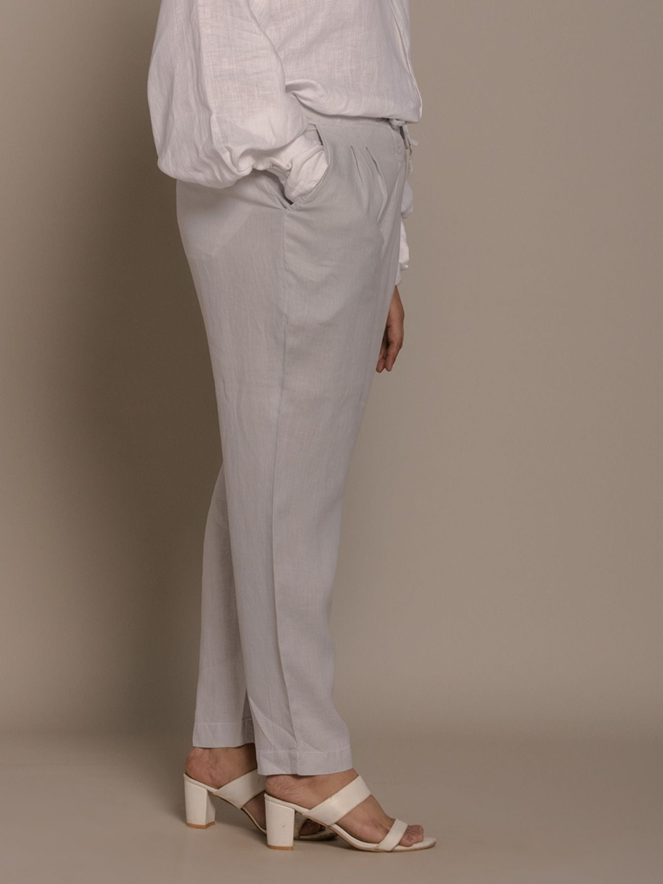 Releve Fashion Reistor Grey Blankets On the Beach Pants Ethical Designer Brand Sustainable Fashion Conscious Clothing Purchase with Purpose Shop for Good