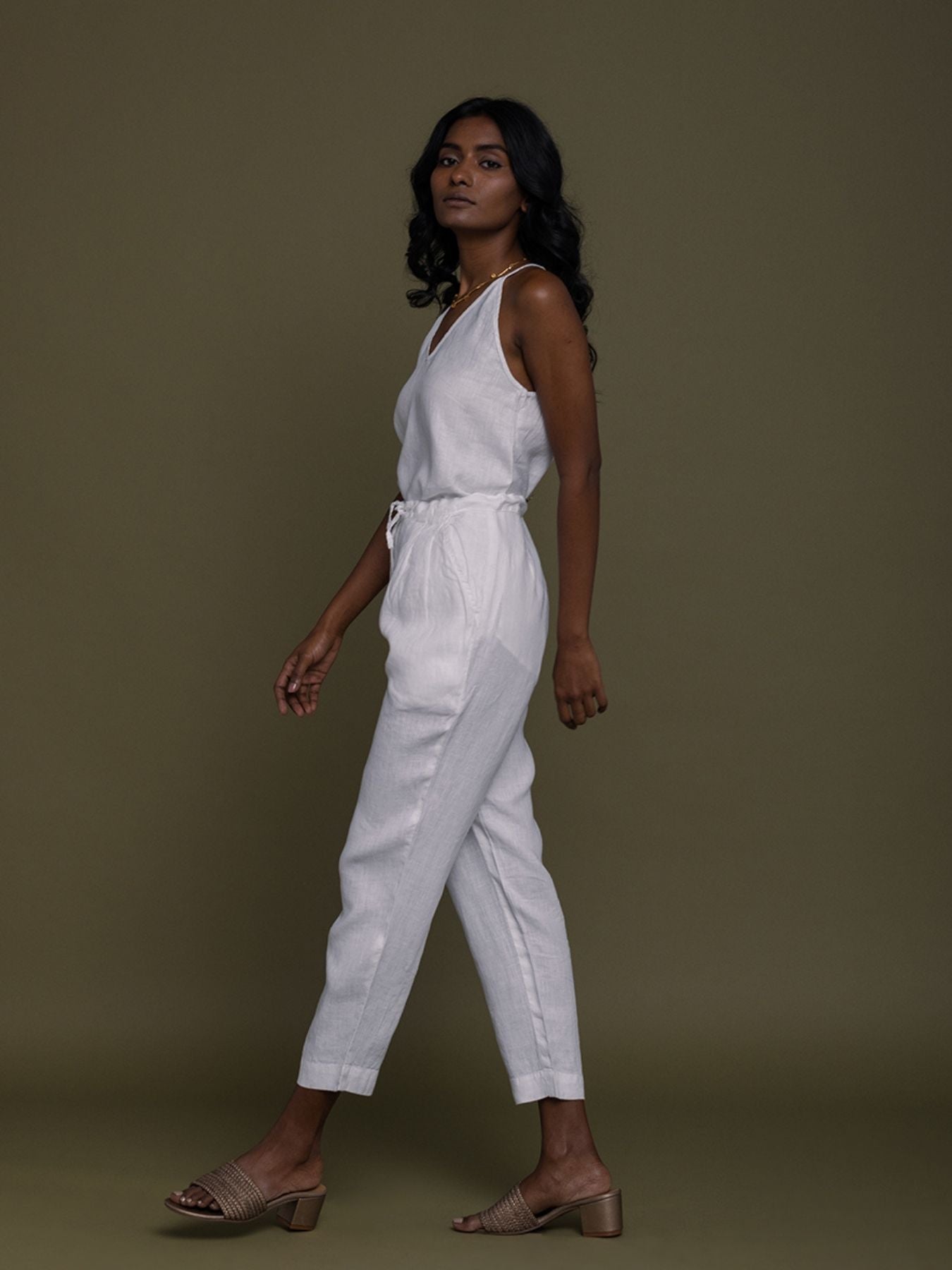 Releve Fashion Reistor White Blankets On the Beach Pants Ethical Designer Brand Sustainable Fashion Conscious Clothing Purchase with Purpose Shop for Good