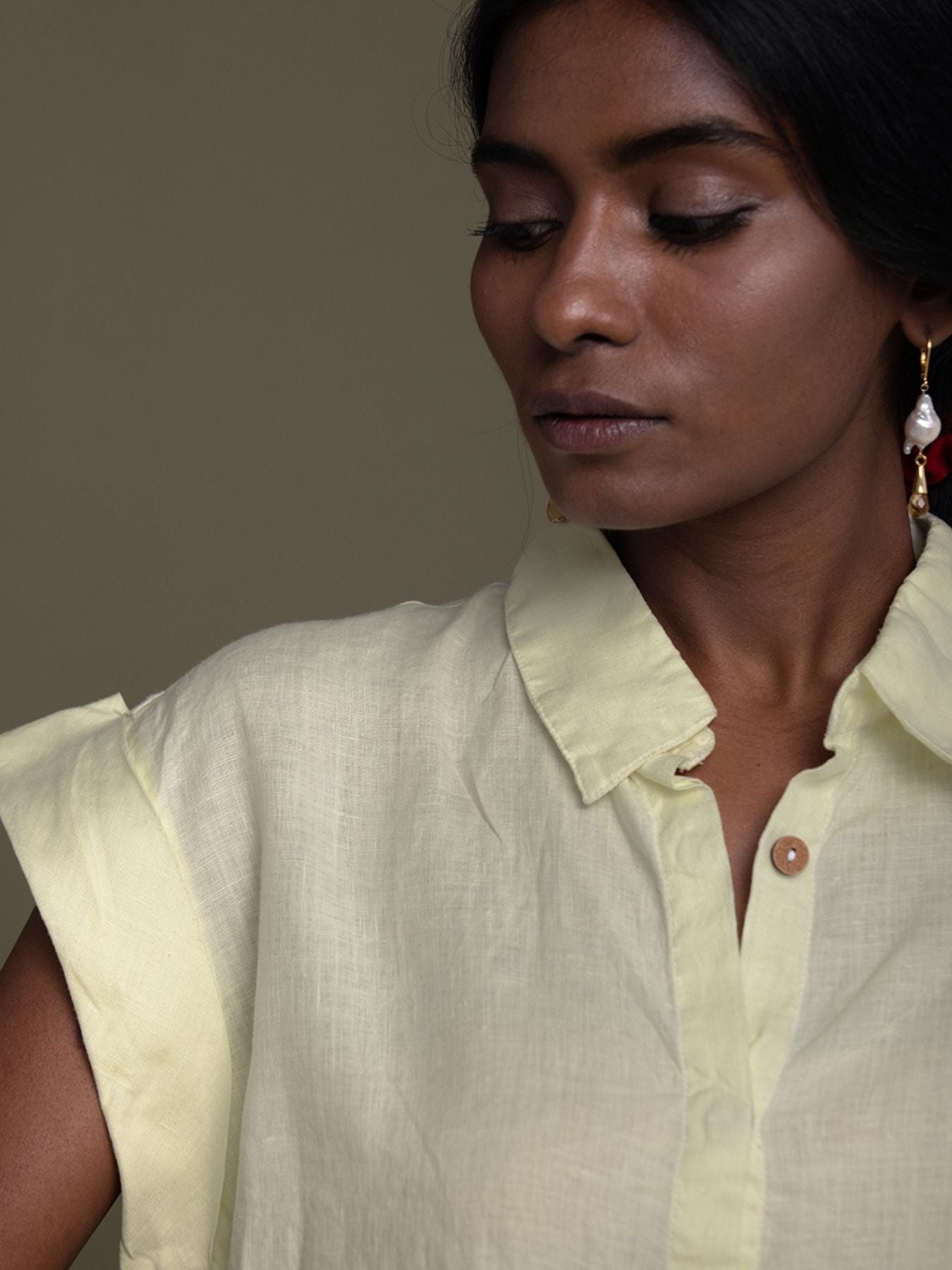 Releve Fashion Reistor Lemon Chasing Daydream Shirt Ethical Designer Brand Sustainable Fashion Conscious Clothing Purchase with Purpose Shop for Good