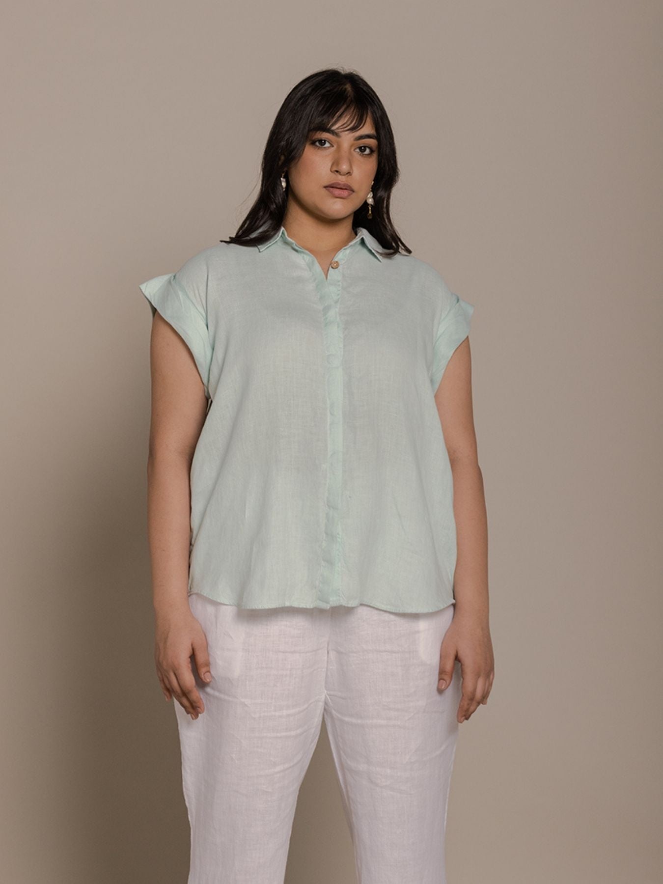 Releve Fashion Reistor Mint Chasing Daydream Shirt Ethical Designer Brand Sustainable Fashion Conscious Clothing Purchase with Purpose Shop for Good