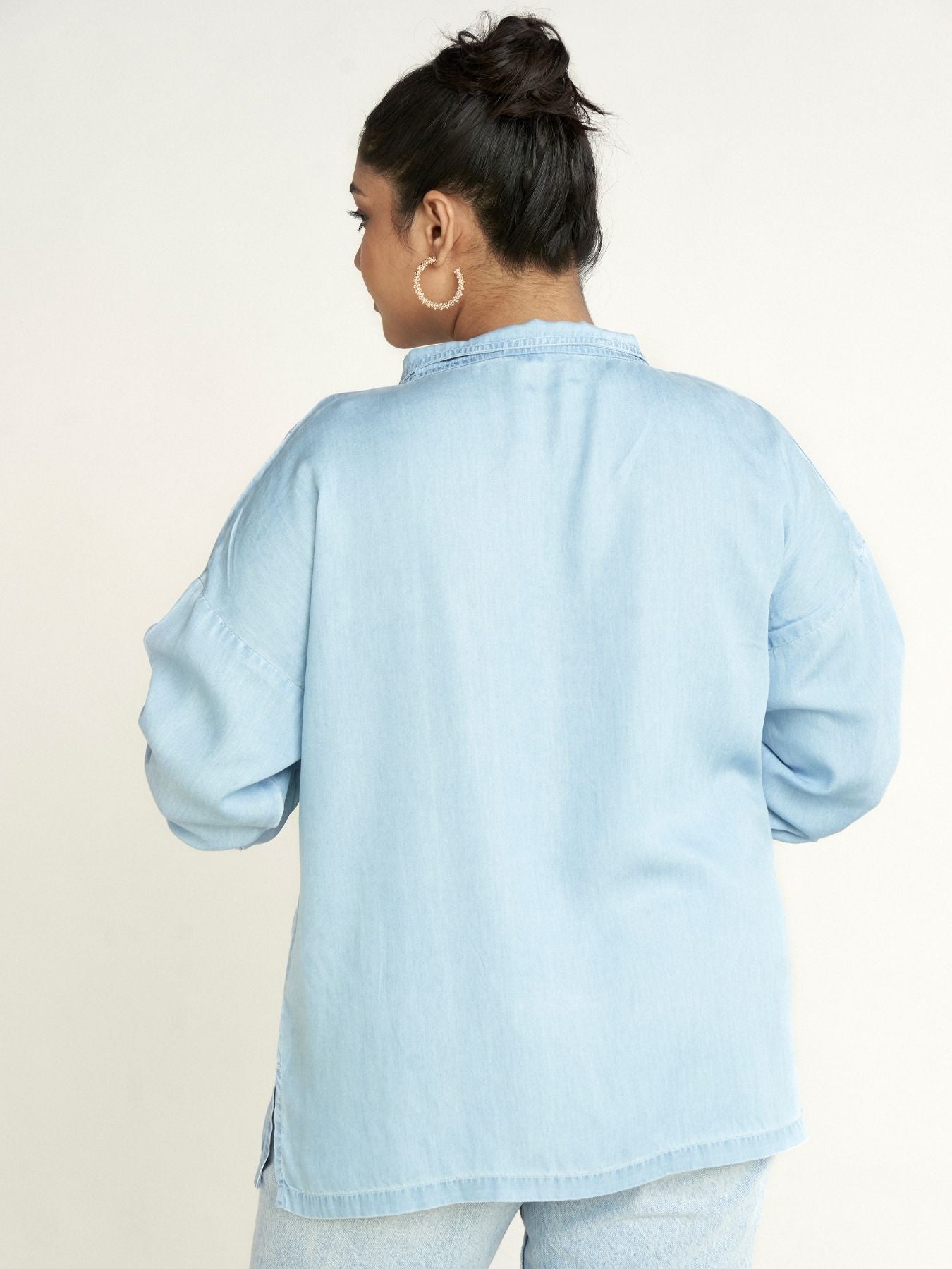 Releve Fashion Reistor Blue Head in the Cloud Ethical Designer Brand Sustainable Fashion Conscious Clothing Purchase with Purpose Shop for Good