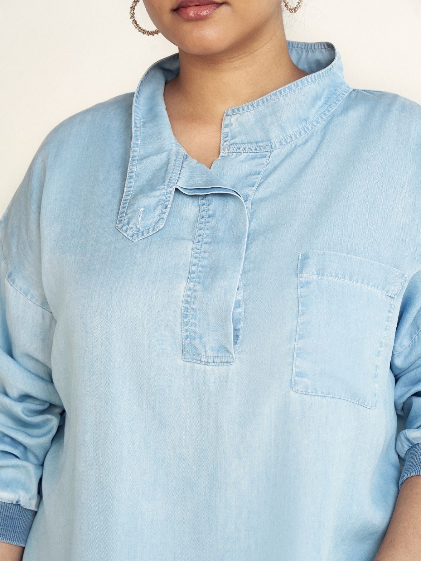 Releve Fashion Reistor Blue Head in the Cloud Ethical Designer Brand Sustainable Fashion Conscious Clothing Purchase with Purpose Shop for Good