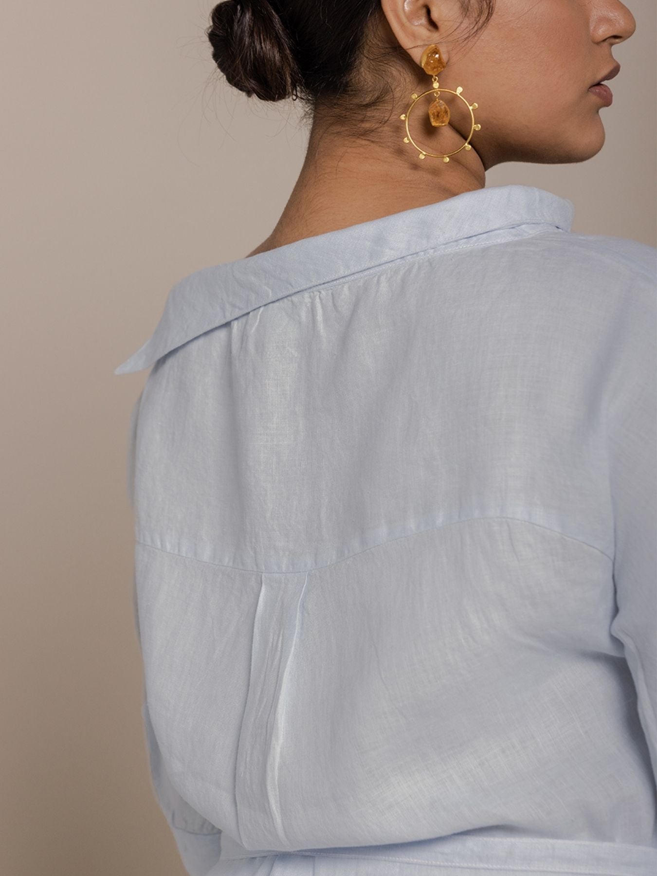 Releve Fashion Reistor Blue Let's Stay Home Top Ethical Designer Brand Sustainable Fashion Conscious Clothing Purchase with Purpose Shop for Good