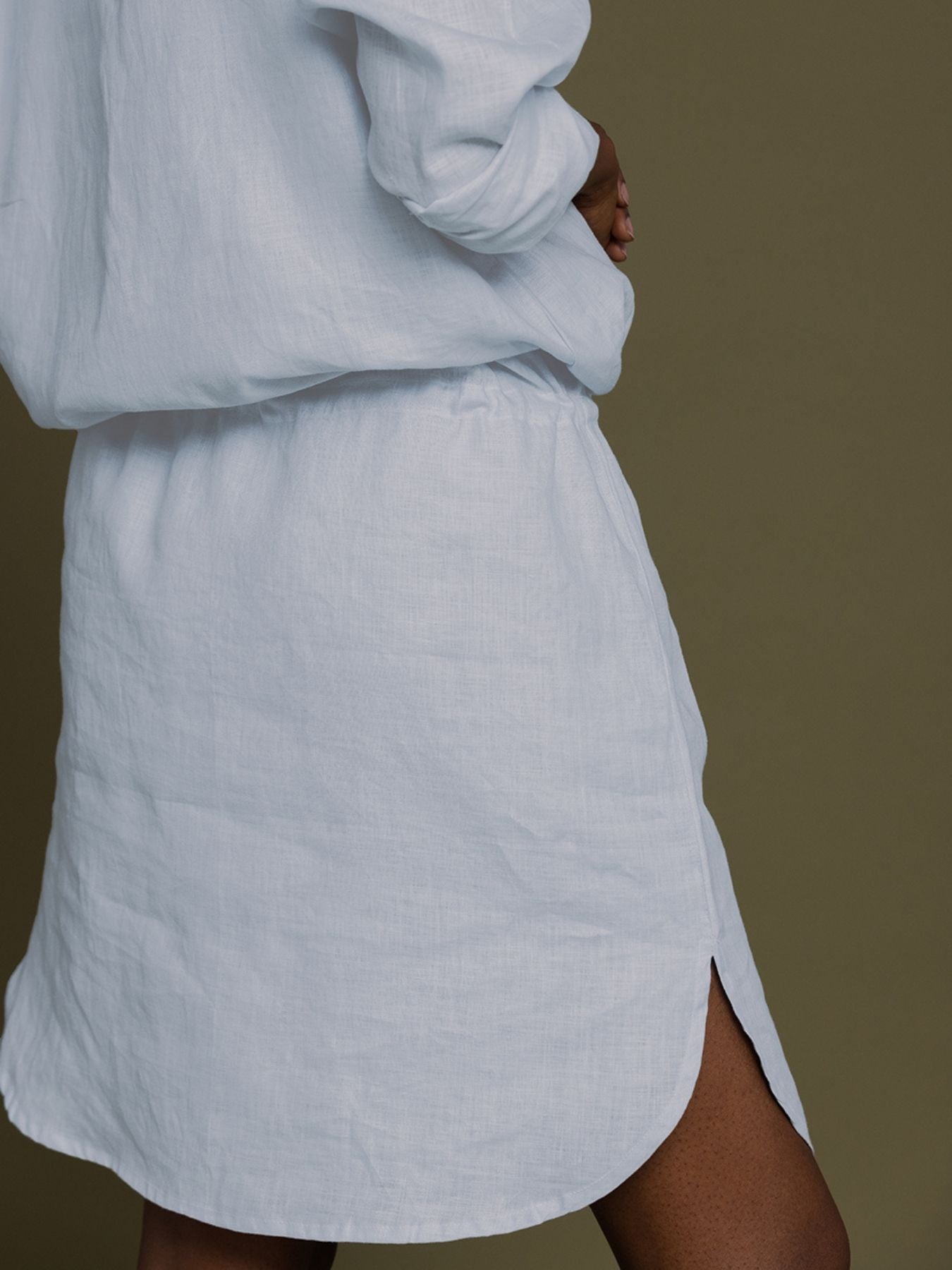 Releve Fashion Reistor Blue Meet Me by The Cliff Dress Ethical Designer Brand Sustainable Fashion Conscious Clothing Purchase with Purpose Shop for Good