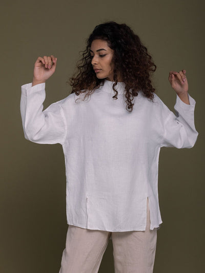 Releve Fashion Reistor White Monday Playlist Top  Ethical Designer Brand Sustainable Fashion Conscious Clothing Purchase with Purpose Shop for Good