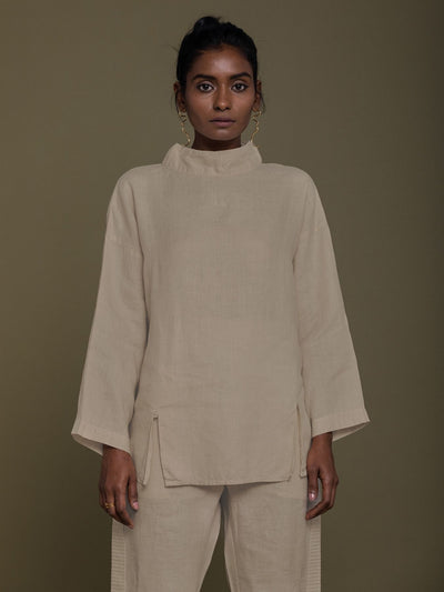 Releve Fashion Reistor Beige Monday Playlist Top Ethical Designer Brand Sustainable Fashion Conscious Clothing Purchase with Purpose Shop for Good