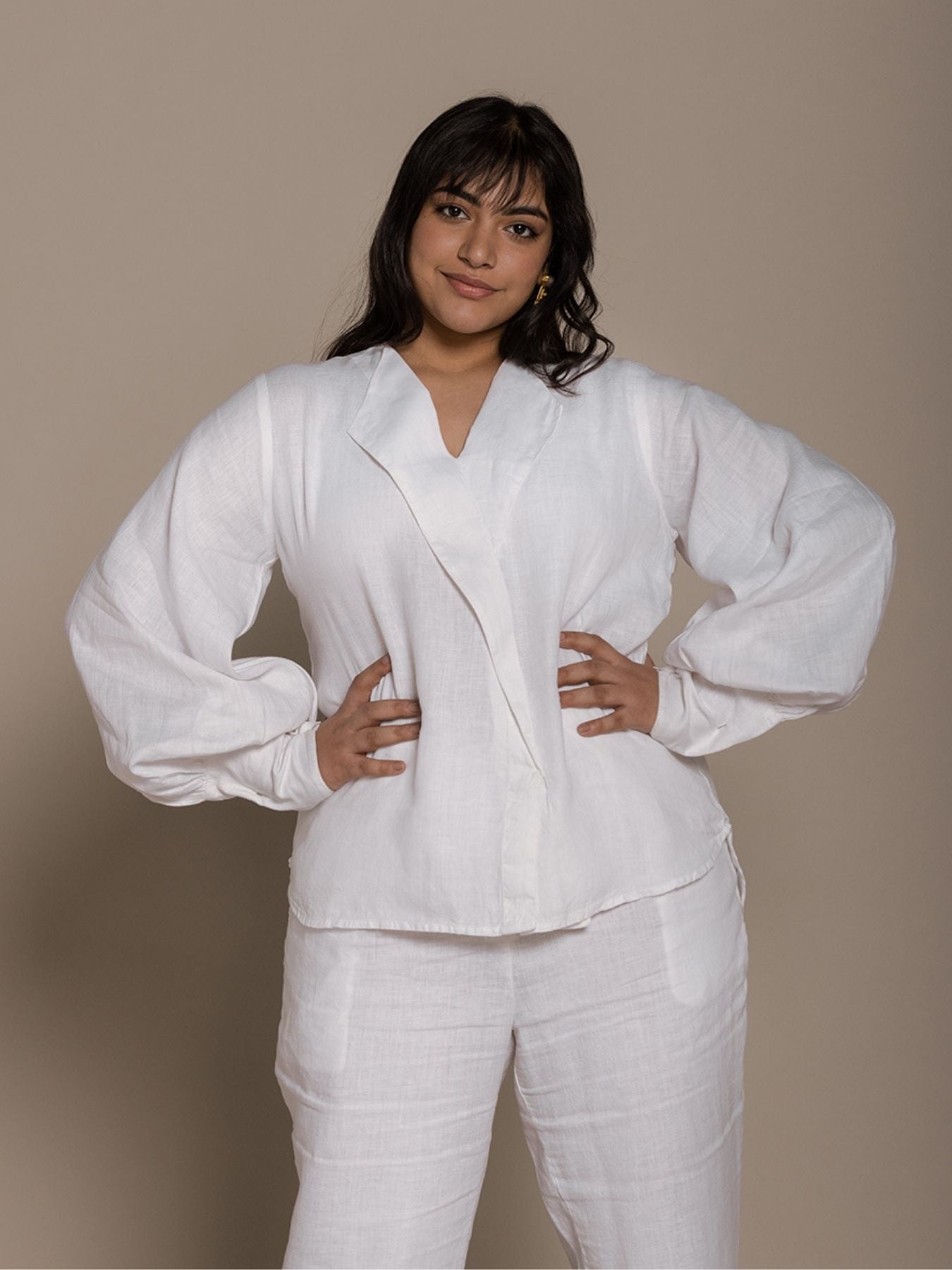 Releve Fashion Reistor White Poems in The Sky Top Ethical Designer Brand Sustainable Fashion Conscious Clothing Purchase with Purpose Shop for Good