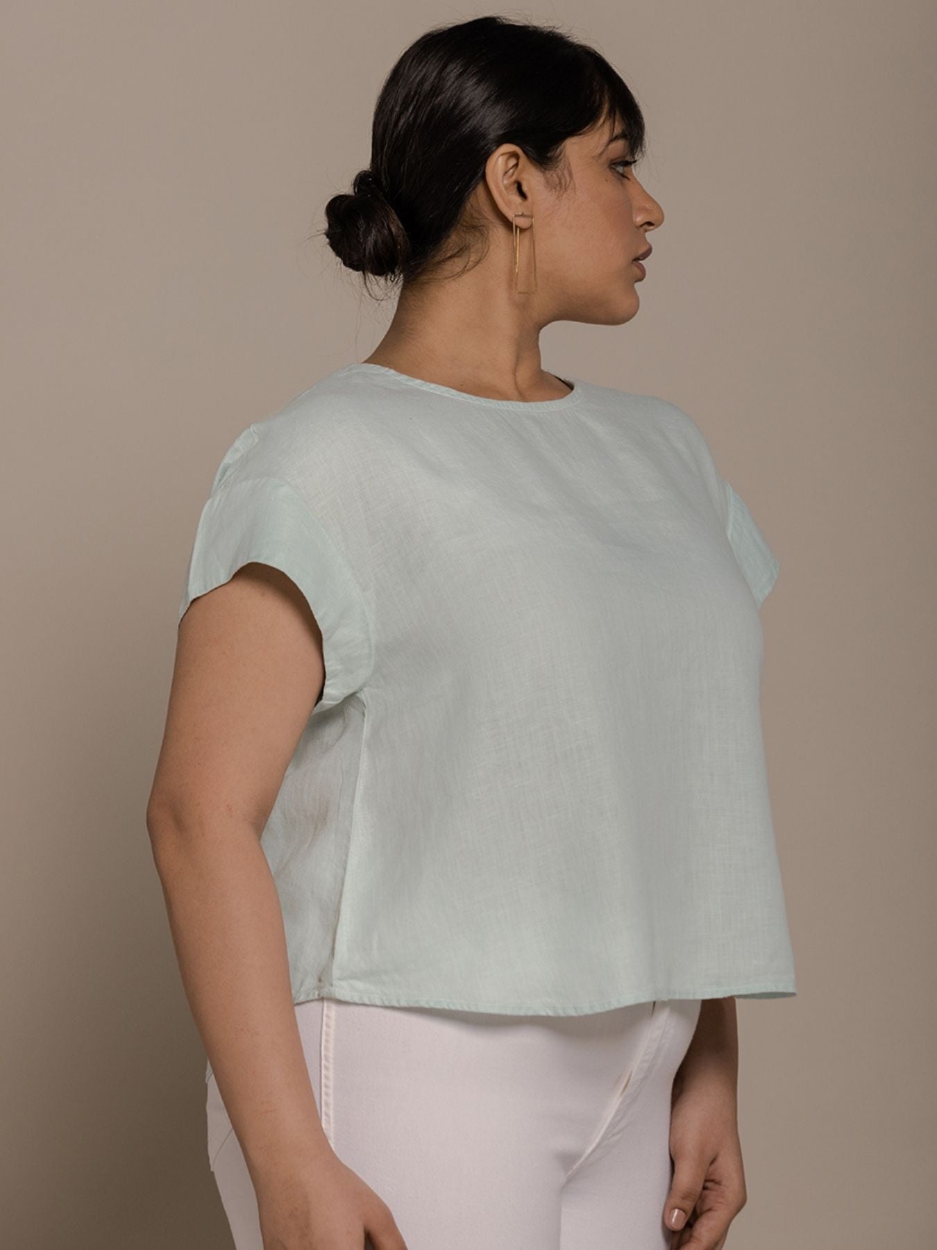 Sandcastle Saturdays Top, Sage Mint