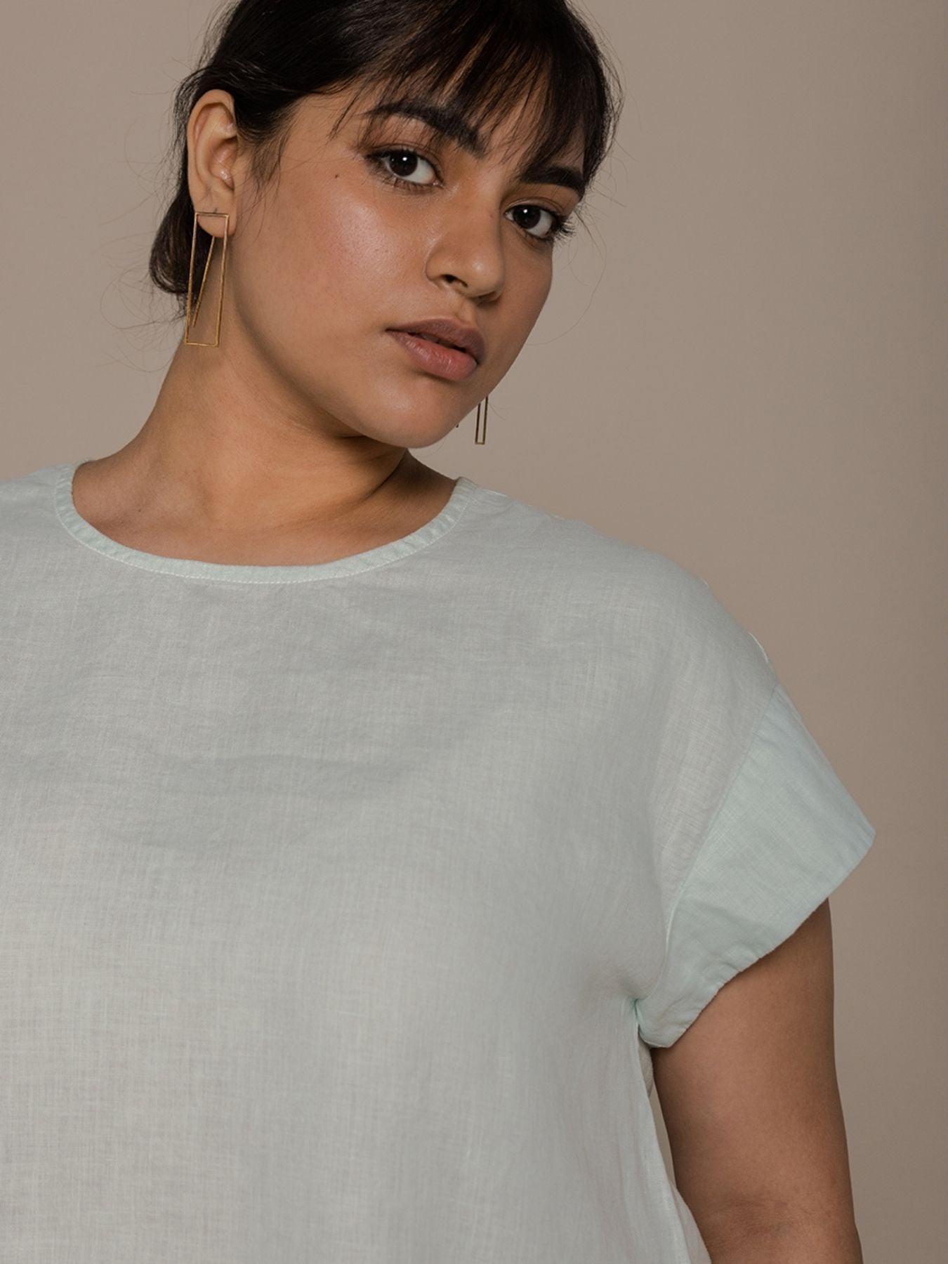 Releve Fashion Reistor Mint Sandcastle Saturdays Short Sleeves Top Ethical Designer Brand Sustainable Fashion Conscious Clothing Purchase with Purpose Shop for Good
