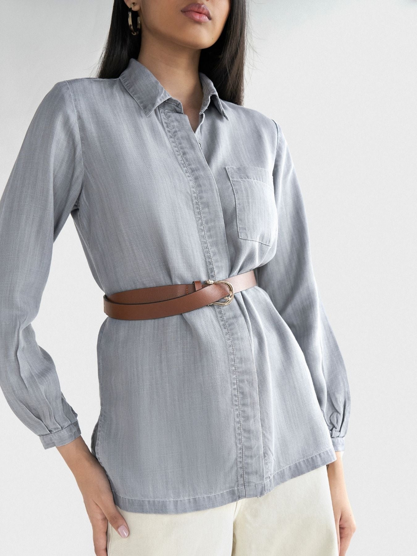 Releve Fashion Reistor Grey Shades of Everyday Top Ethical Designer Brand Sustainable Fashion Conscious Clothing Purchase with Purpose Shop for Good