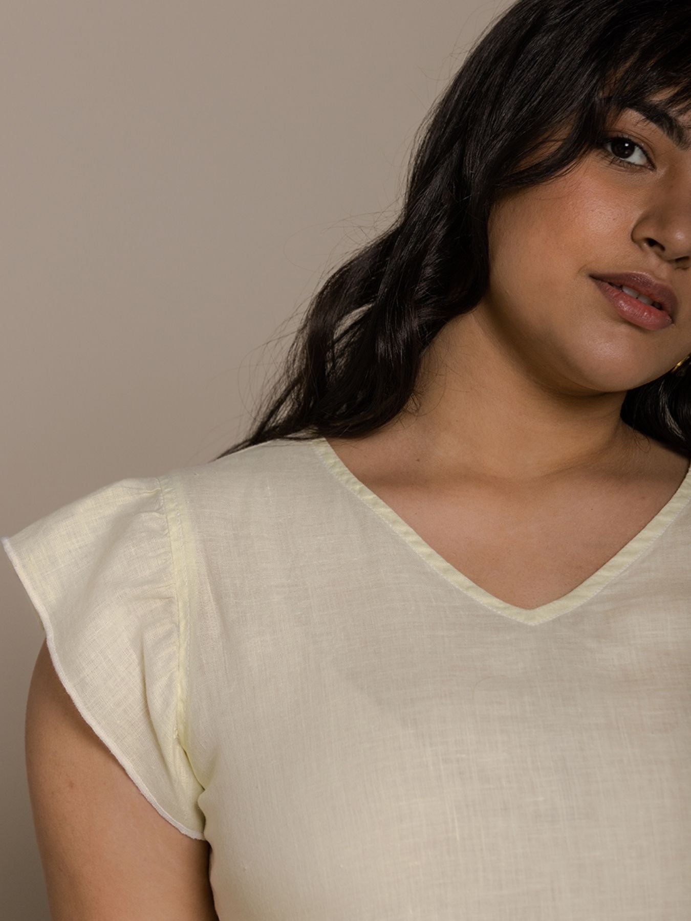 Releve Fashion Reistor Lemon Sipping on Summer Top Ethical Designer Brand Sustainable Fashion Conscious Clothing Purchase with Purpose Shop for Good