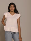 Releve Fashion Reistor Pink Sipping on Summer Top Ethical Designer Brand Sustainable Fashion Conscious Clothing Purchase with Purpose Shop for Good