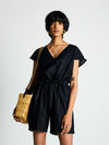 Releve Fashion Reistor Smoke and Mirrors Romper Black Ethical Designer Brand Sustainable Fashion Conscious Clothing Purchase with Purpose Shop for Good