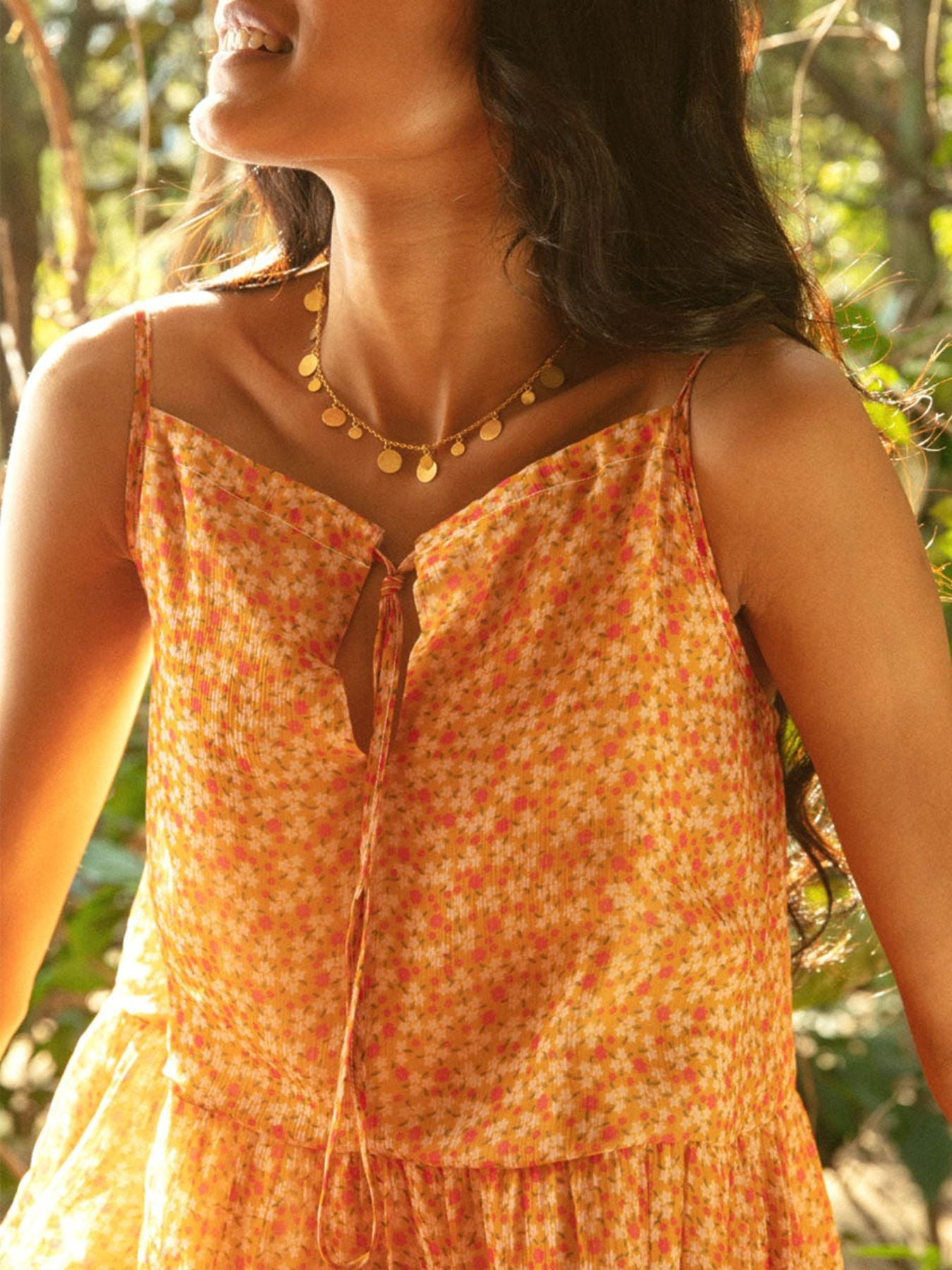 Releve Fashion Reistor Sunset to Sunrise Dress Dizzy Mustard Ethical Designer Brand Sustainable Fashion Conscious Clothing Purchase with Purpose Shop for Good