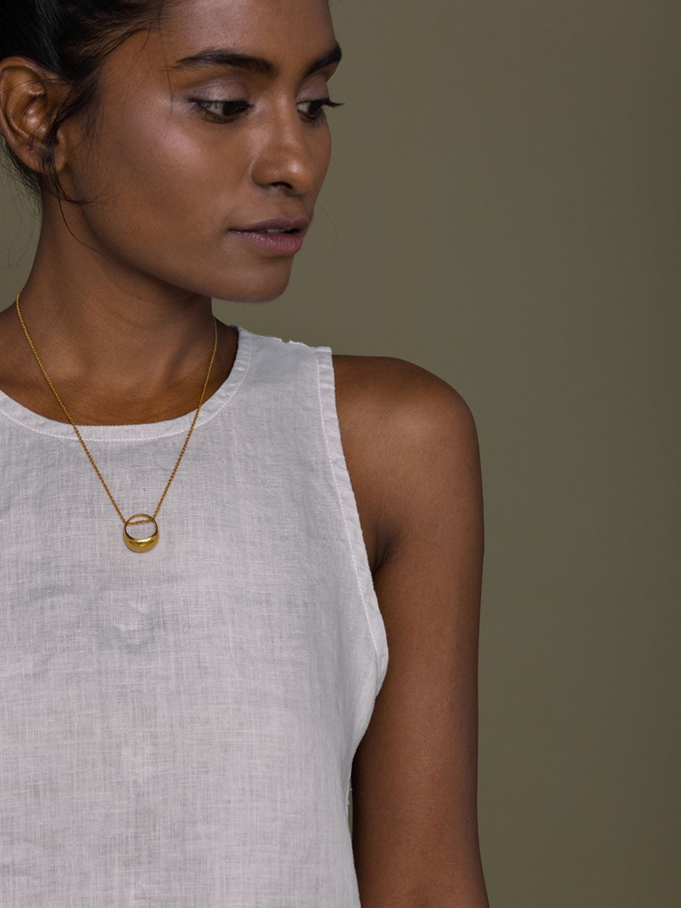 Releve Fashion Reistor Grey Sunshine and Streetlight Sleeveless Top Ethical Designer Brand Sustainable Fashion Conscious Clothing Purchase with Purpose Shop for Good