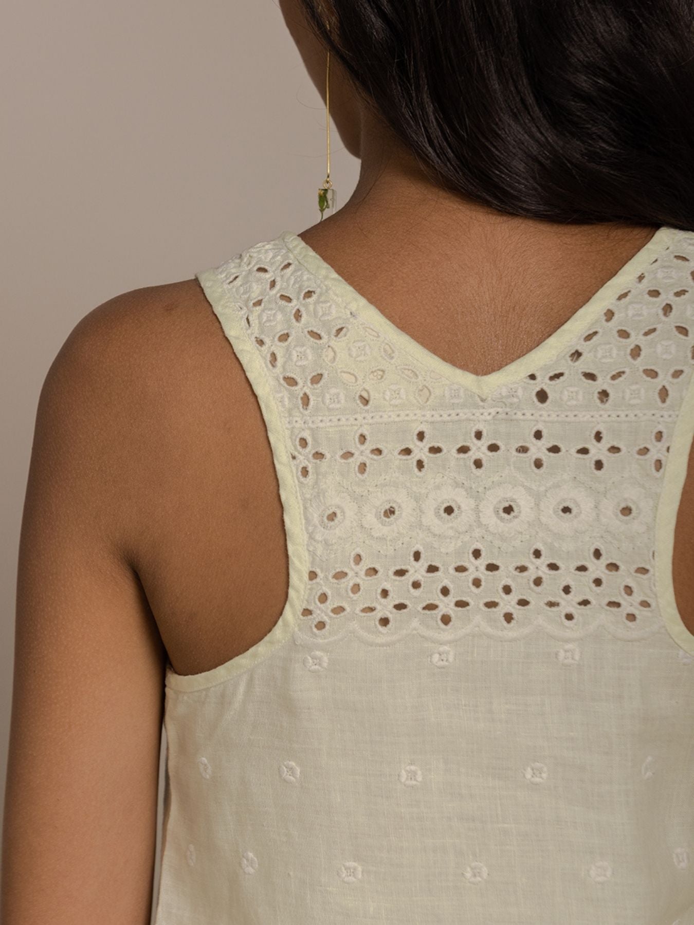 Releve Fashion Reistor Lemon The Beach Shack Tank Shirt Ethical Designer Brand Sustainable Fashion Conscious Clothing Purchase with Purpose Shop for Good