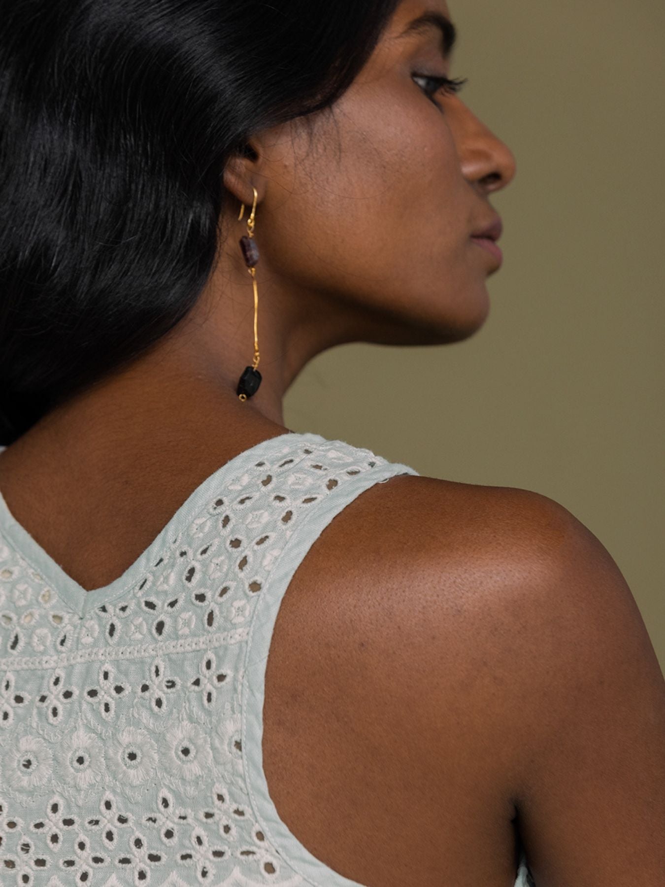 Releve Fashion Reistor Mint The Beach Shack Tank Shirt Mint Ethical Designer Brand Sustainable Fashion Conscious Clothing Purchase with Purpose Shop for Good