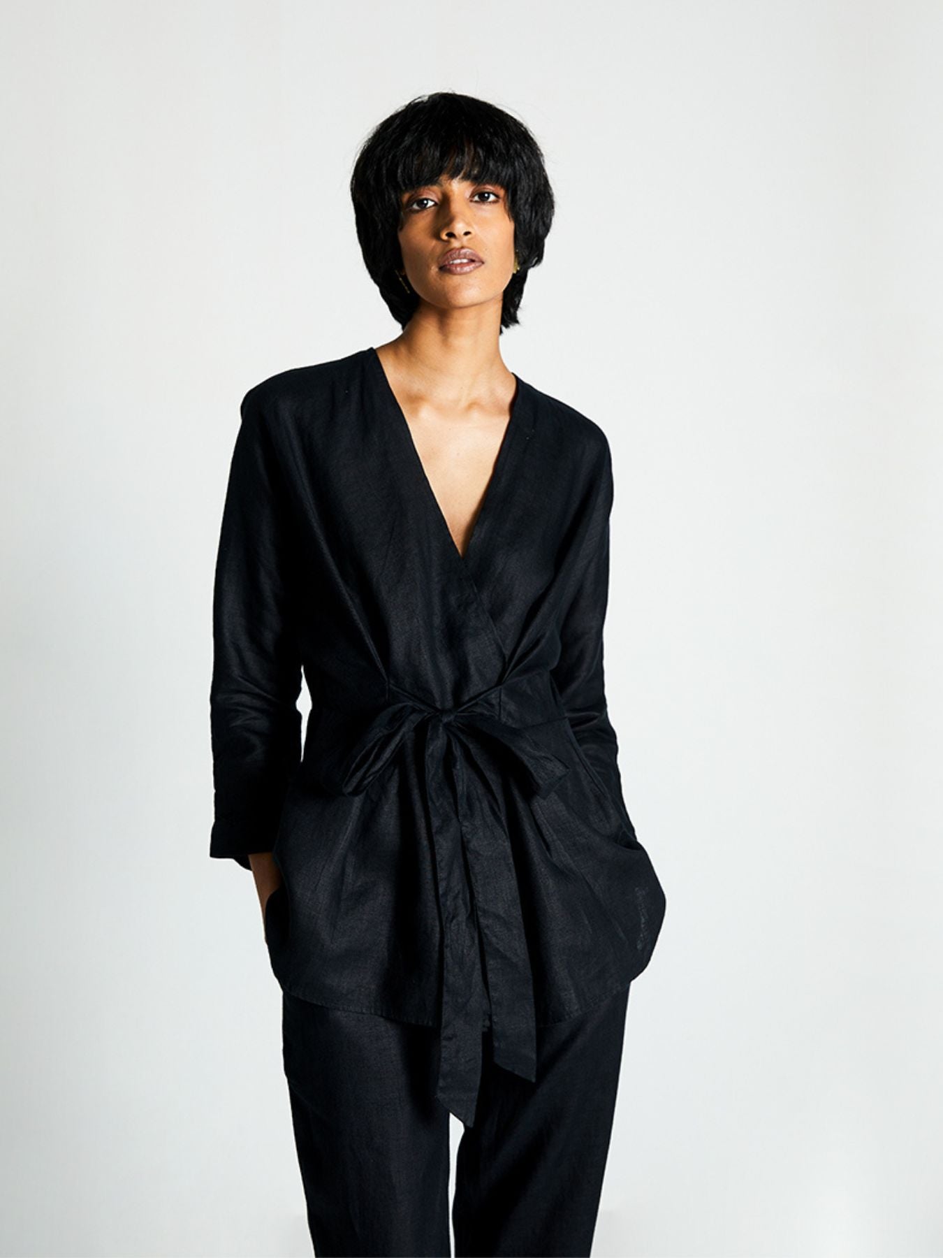 The Power Moves Top, Black