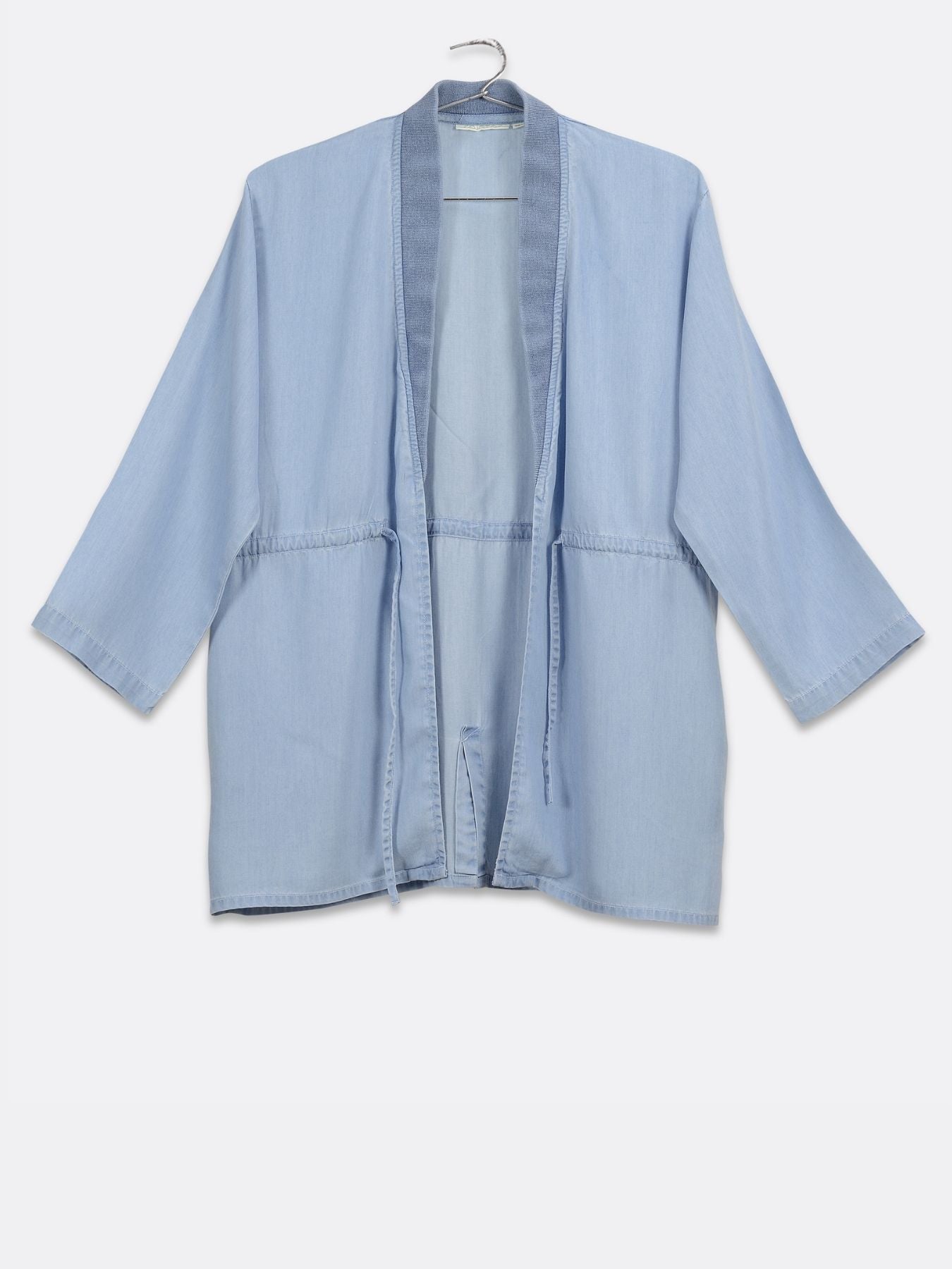 Releve Fashion Reistor Blue The Travel Light Jacket Ethical Designer Brand Sustainable Fashion Conscious Clothing Purchase with Purpose Shop for Good