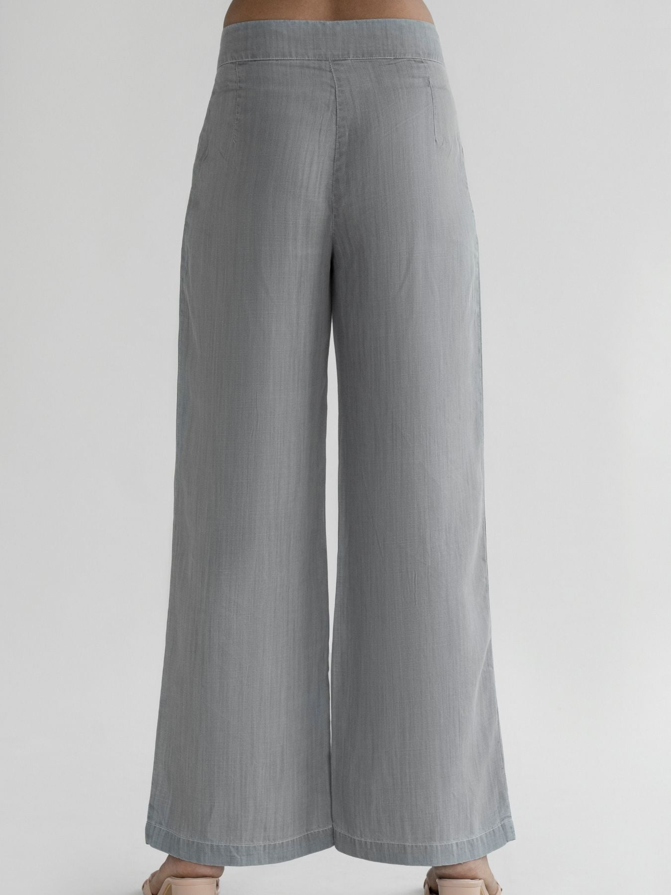 Releve Fashion Reistor Grey Walk in the Park Pants Ethical Designer Brand Sustainable Fashion Conscious Clothing Purchase with Purpose Shop for Good
