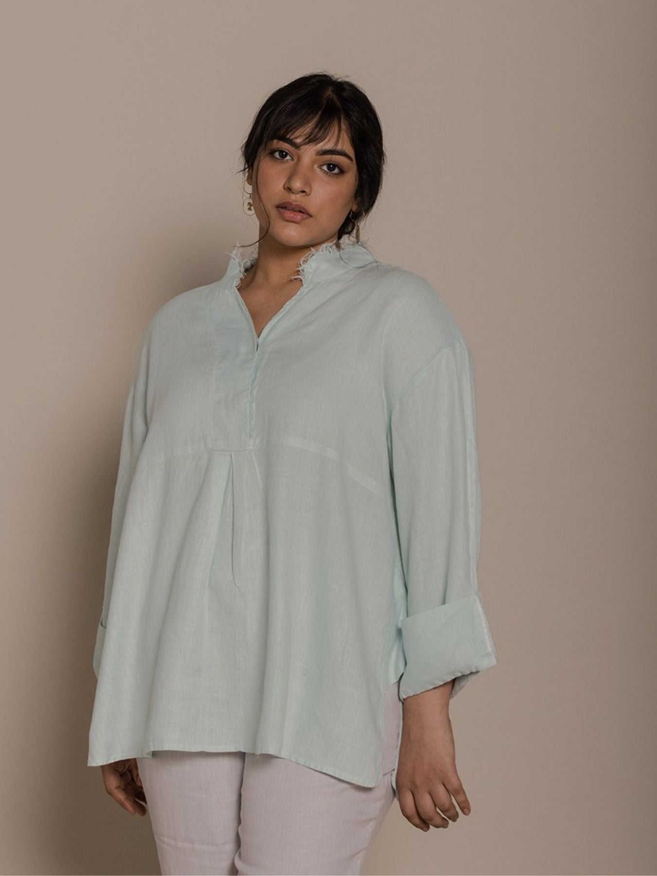 Releve Fashion Reistor Mint Women are From Venus Shirt Ethical Designer Brand Sustainable Fashion Conscious Clothing Purchase with Purpose Shop for Good