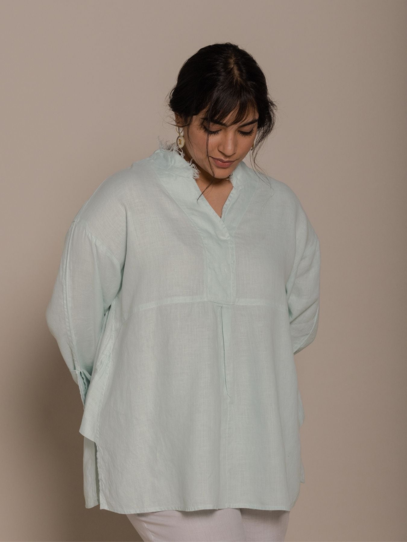 Releve Fashion Reistor Mint Women are From Venus Shirt Ethical Designer Brand Sustainable Fashion Conscious Clothing Purchase with Purpose Shop for Good