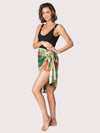 Releve Fashion SixtyNinety Floral Print Short Multiwear Sarong Coverup Sustainable Resort Wear Slow Fashion Conscious Clothing Ethical Designer Brand Purchase with Purpose Shop for Good