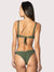 Cher Crinkle Bikini Bottom, Green
