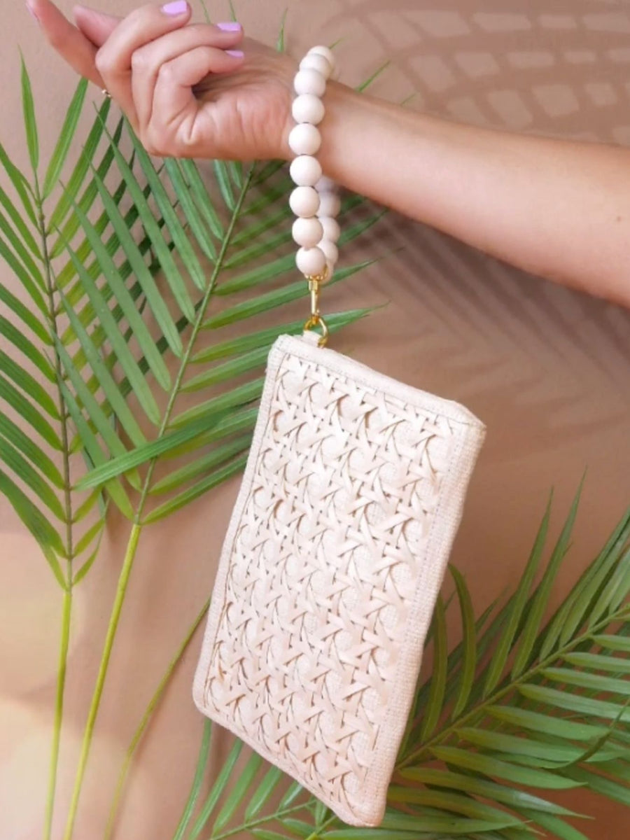 Releve Fashion Soli & Sun Cream Tina Purse Ethical Designer Brand Sustainable Fashion Accessories Purchase with Purpose Shop for Good