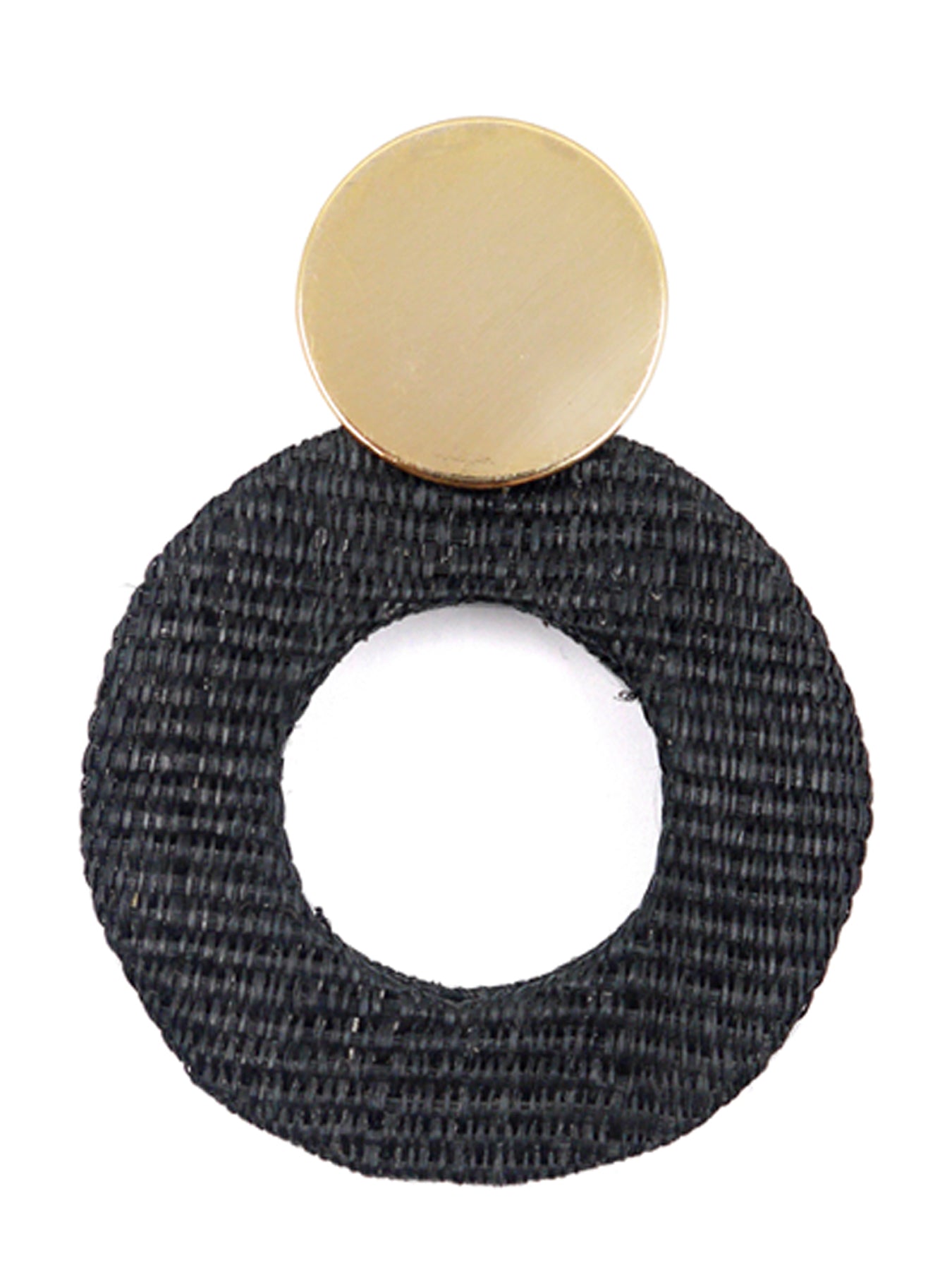 Releve Fashion Soli & Sun Gold and Black Fran Earrings Ethical Designers Sustainable Fashion Brands Purchase with Purpose Shop for Good