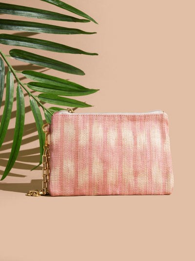 Releve Fashion Soli & Sun Light Pink Julie Purse Ethical Designer Brand Sustainable Fashion Accessories Purchase with Purpose Shop for Good