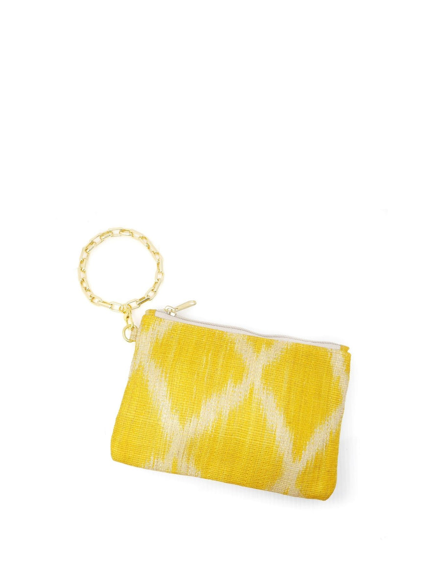 Releve Fashion Soli & Sun Yellow Julie Purse Ethical Designer Brand Sustainable Fashion Accessories Purchase with Purpose Shop for Good