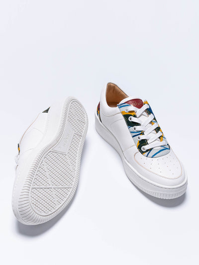 Releve Fashion Wibes Retro Floral Tonal Shoes Trainers Sneakers Ethical Designers Sustainable Fashion Brands Purchase with Purpose Shop for Good