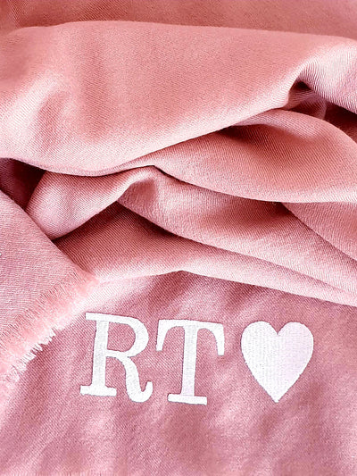 Releve Fashion Wild Saint London Old Rose Lightweight 100% Cashmere Scarf Sustainable Luxury Fashion Conscious Clothing and Accessories Ethical Designer Brand Animal-friendly Cruelty-free Handcrafted Purchase with Purpose Shop for Good
