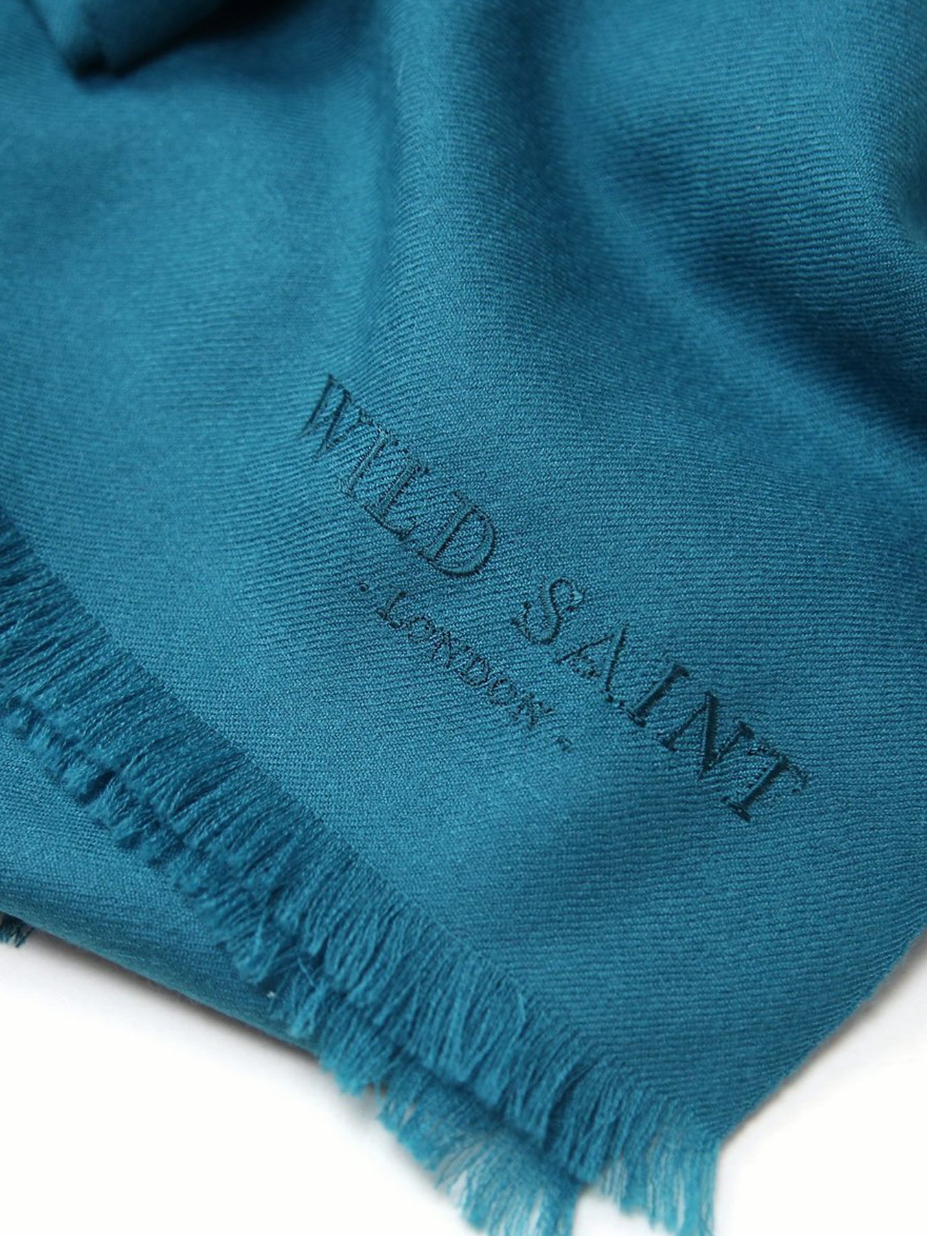 Lightweight 100% Cashmere Scarf, Teal