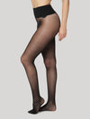 Releve Fashion Dear Denier Erika Seamless 30 Denier Tights in Black Ethical Luxury Brand Sustainable Clothing Conscious Fashion Purchase with Purpose Shop for Good